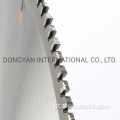Lâmina de serra Tct para corte profissional de alumínio